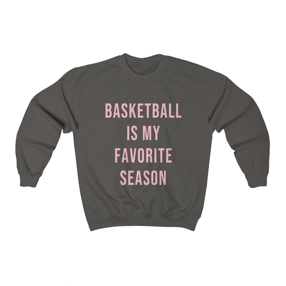 Basketball is My Favorite Season Crewneck Sweatshirt Womens - Etsy