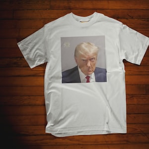 Trump Mugshot T-Shirt Official Donald Trump Mug Shot Unisex Tee