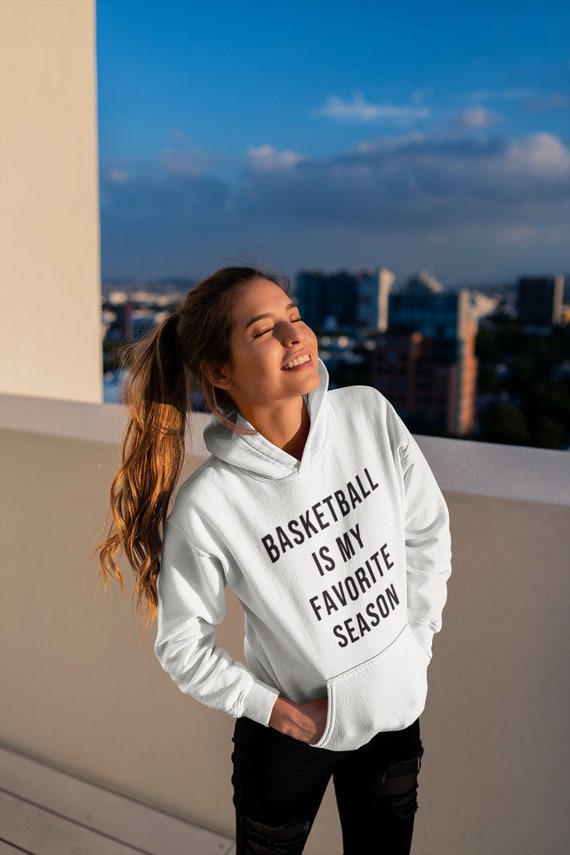 Buy Basketball is My Favorite Season Hoodie Womens Basketball Sweater Basketball Shirt Fall Shirts Basketball Hooded Sweatshirt Online in India Etsy