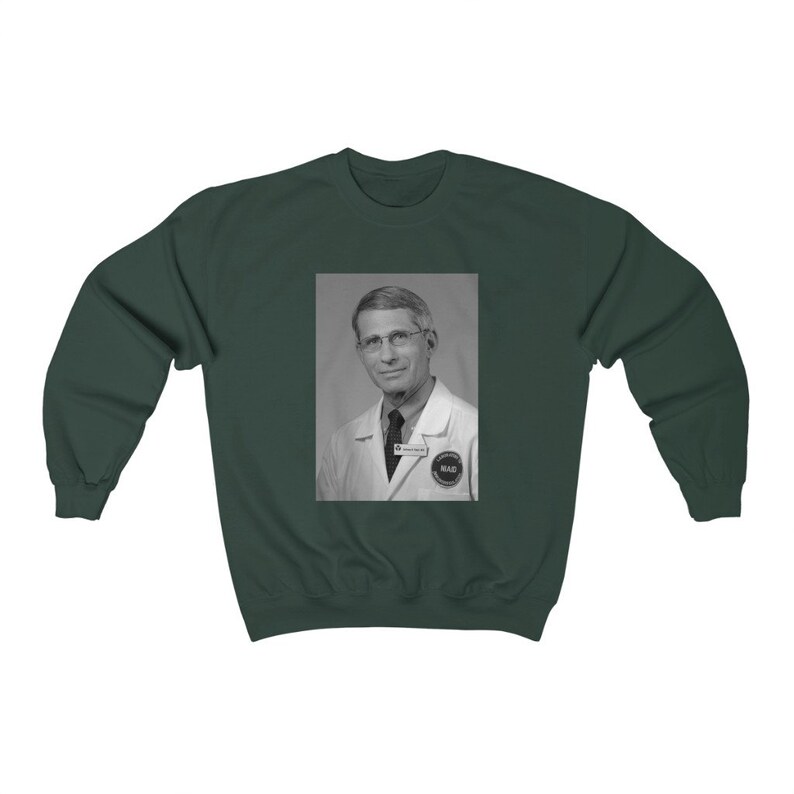 Dr Anthony Fauci Crewneck Sweatshirt image 6