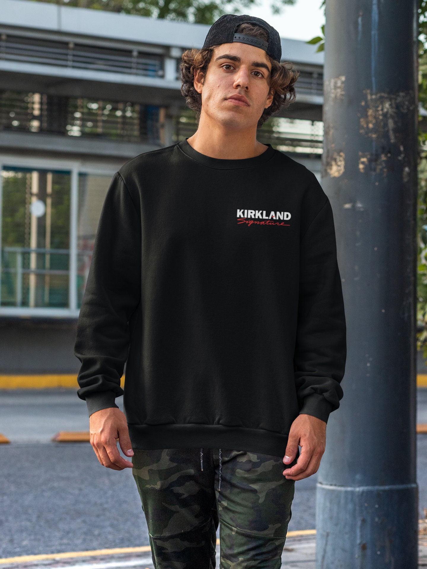 Kirkland Signature Shirt Pocket Print 
