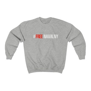 Free Navalny Shirt Alexei Navalny Sweatshirt - Etsy
