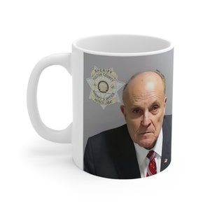 Rudy Giuliani Mugshot Mug