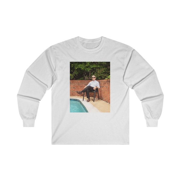 Dr Fauci Chilling By The Pool Long Sleeve T Shirt