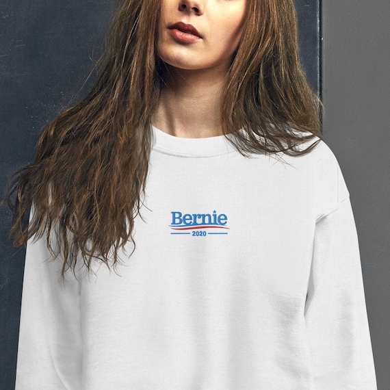 Bernie sanders sweatshirt embroidered Clearance