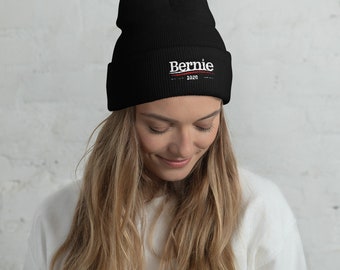 Bernie Sanders Hat - Bernie 2020 Cuffed Beanie