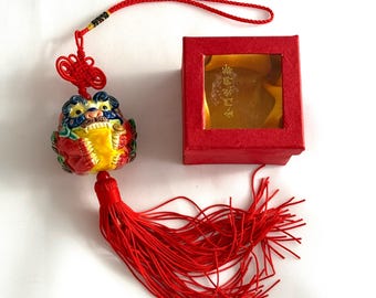 Kinmen Wind Lion Tassel Taiwan Protection Luck Prosperity