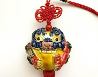 Kinmen Wind Lion Tassel Taiwan Protection Luck Prosperity
