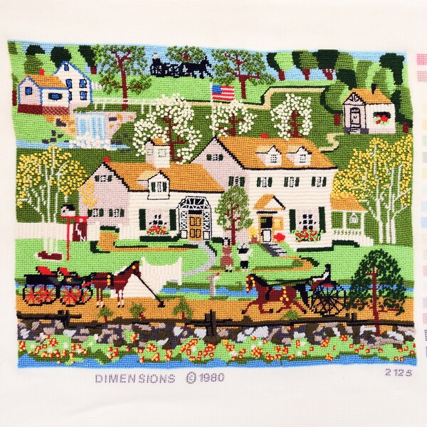 Charles Wysocki Needlepoint Kits Etsy