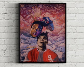 Download Chance The Rapper Poster Etsy