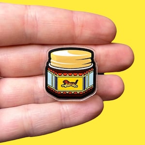 Tiger Balm Acrylic Pin // Irish Dance and Dancer Life Accessory