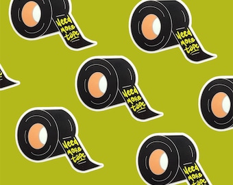 Need More Tape // Funny Irish Dancer Dance Life Sticker