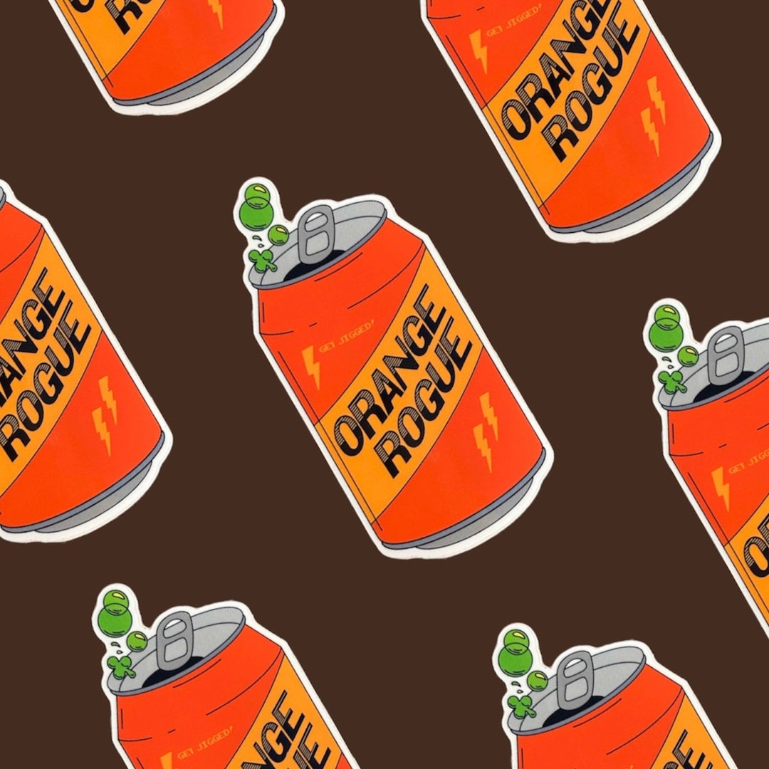 Buff Orange Sticker Orange Rogue Sticker // Set Dance Sticker for Irish Dancers! - Etsy