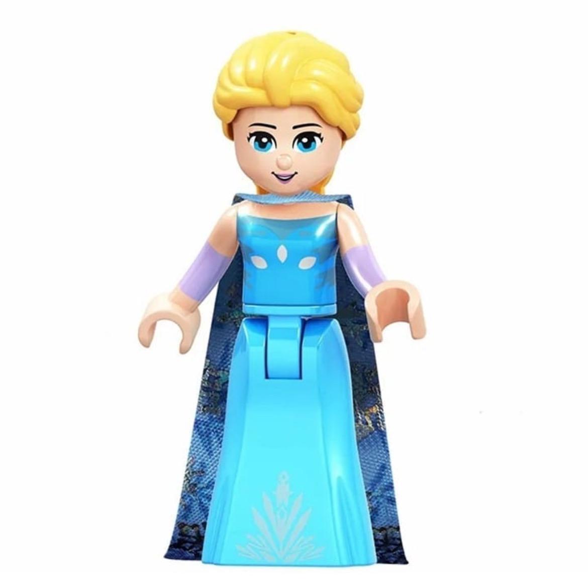 Ice Palace Snow Queen Inspired Minifigure | Winter Magic Brick Figure ...