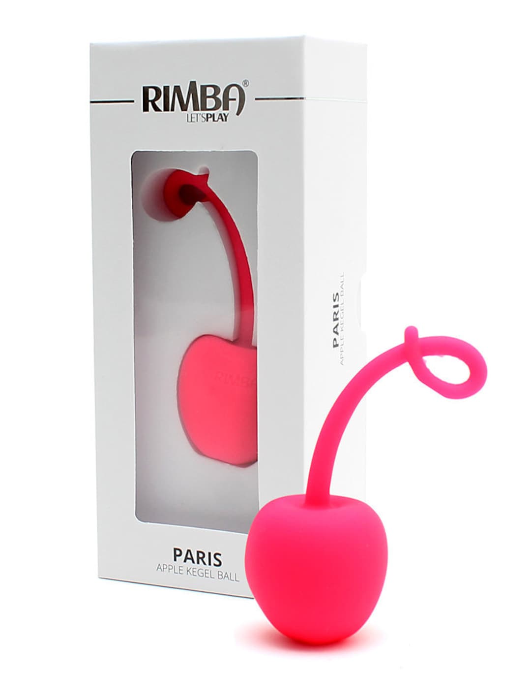 Single Silicone Kegel Ball in Black Purple Red Pink or
