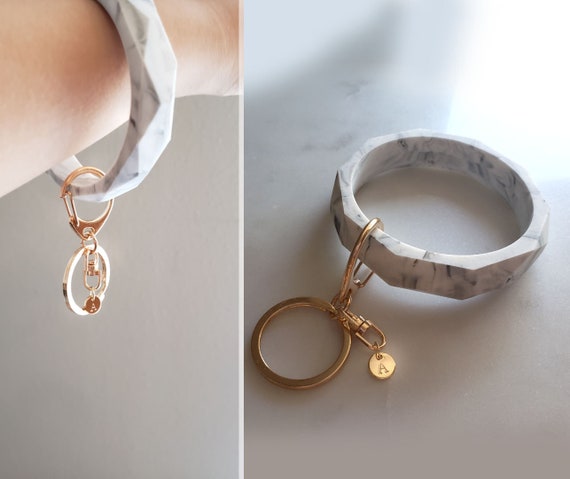 big key ring bracelet