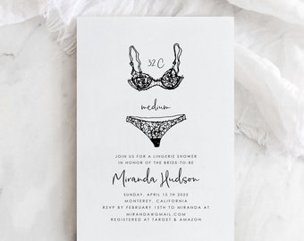Lingerie Shower Lingerie Shower