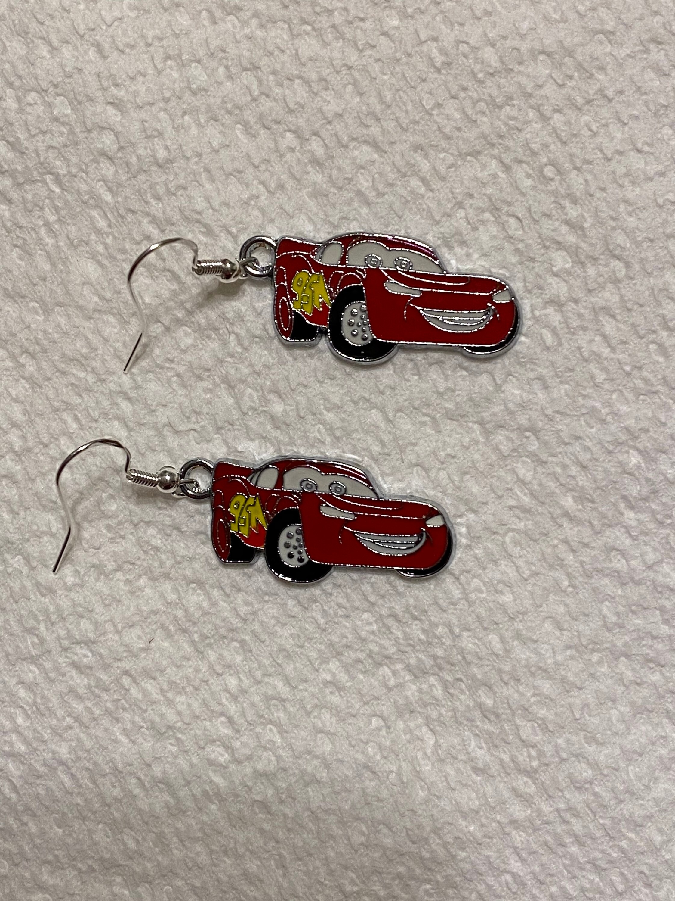 Lightning mcqueen sales earrings