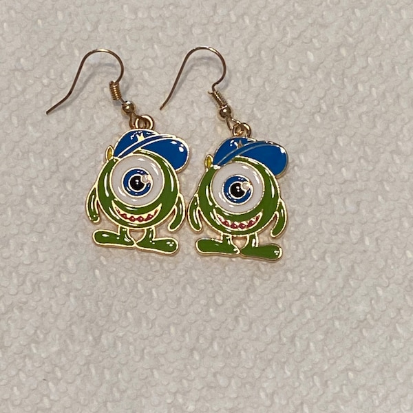 Young Mike Wazowski MU Earrings