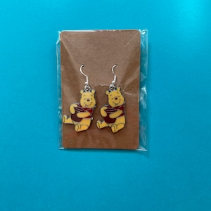 Pooh Charm Earrings