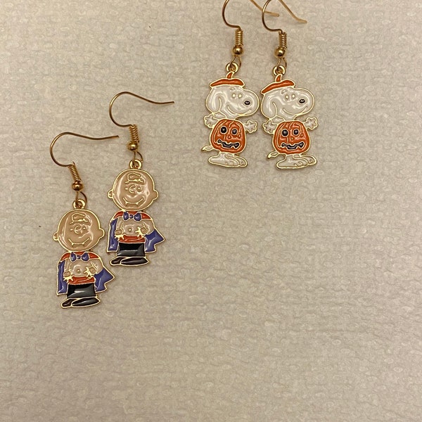 Snoopy Earrings Etsy