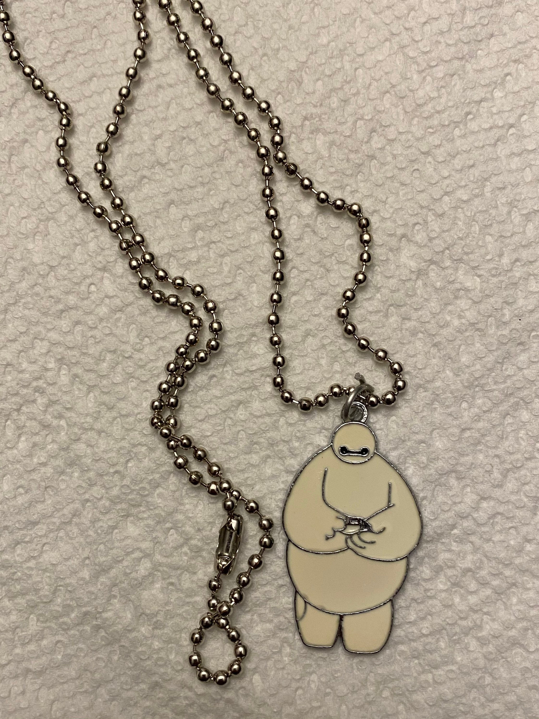 Baymax Charm Necklace