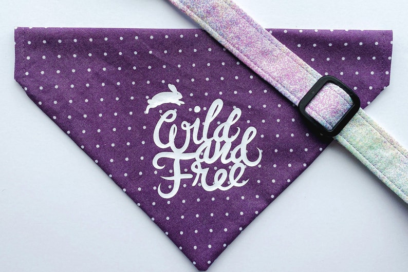 Personalized Over the Collar Dog Bandanas Easter Slip On Cat Bandanas Pet Accessories Variety of Patterns