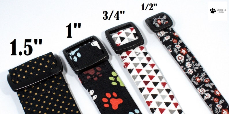 Dog Collars 100/% Soft Cotton Fabric Collars Colorful Collars and Play Time Baseball Bones Playful