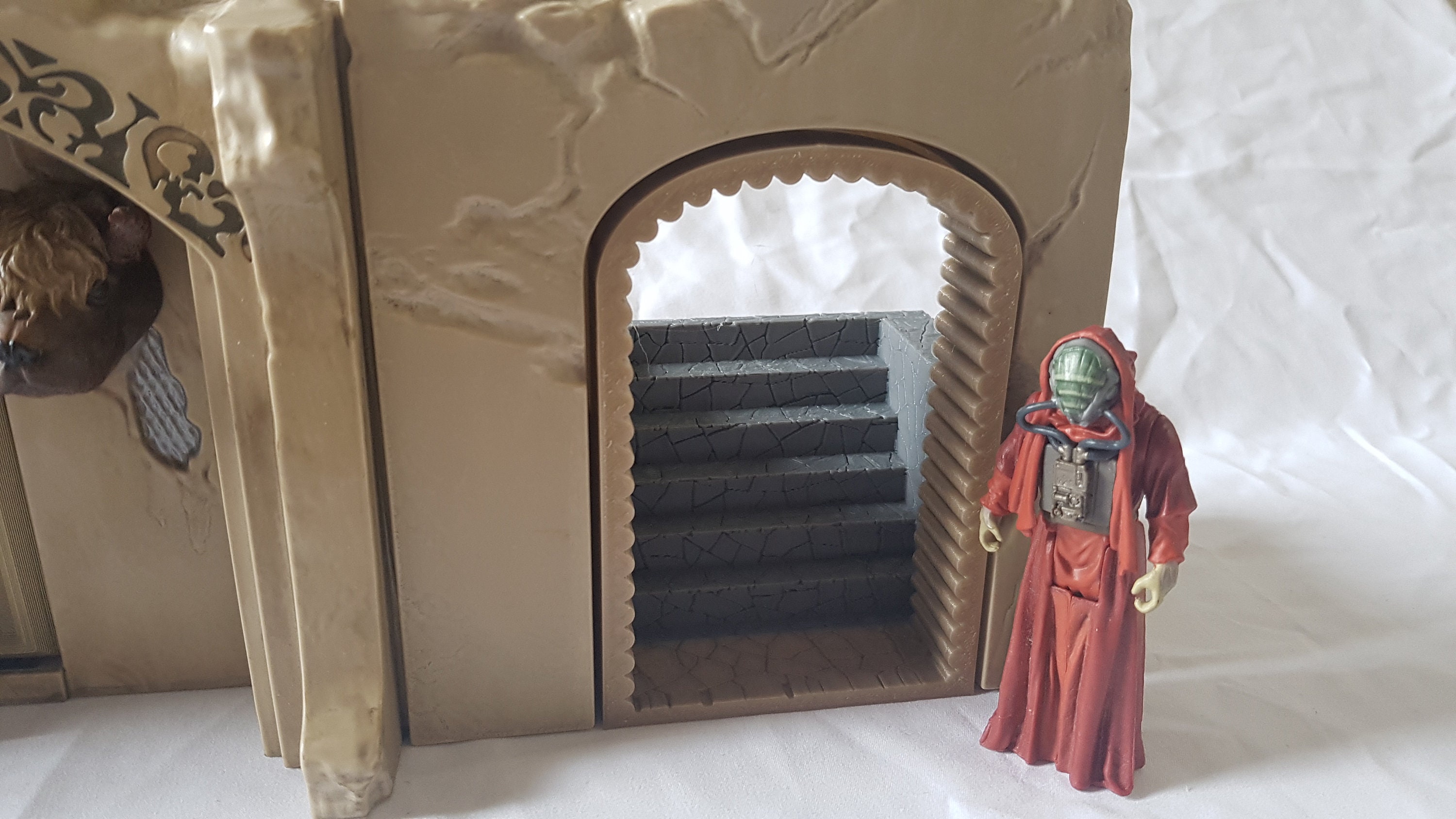Stairs Doorframe for Jabbas Palace Playset. Change the Feel of the Playset and Add Extra Play. Playset Figures and Extras NOT INCLUDED Etsy