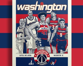 Washington Wizards - 2021 City Edition Poster