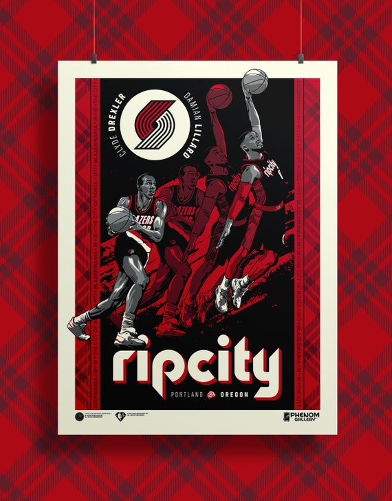 Portland Trail Blazers Rip City NBA 75th Anniversary City Edition