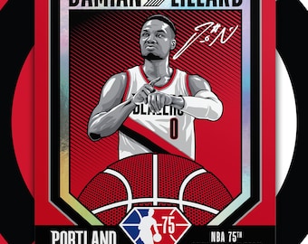 NBA 75th Anniversary Team - Damian Lillard