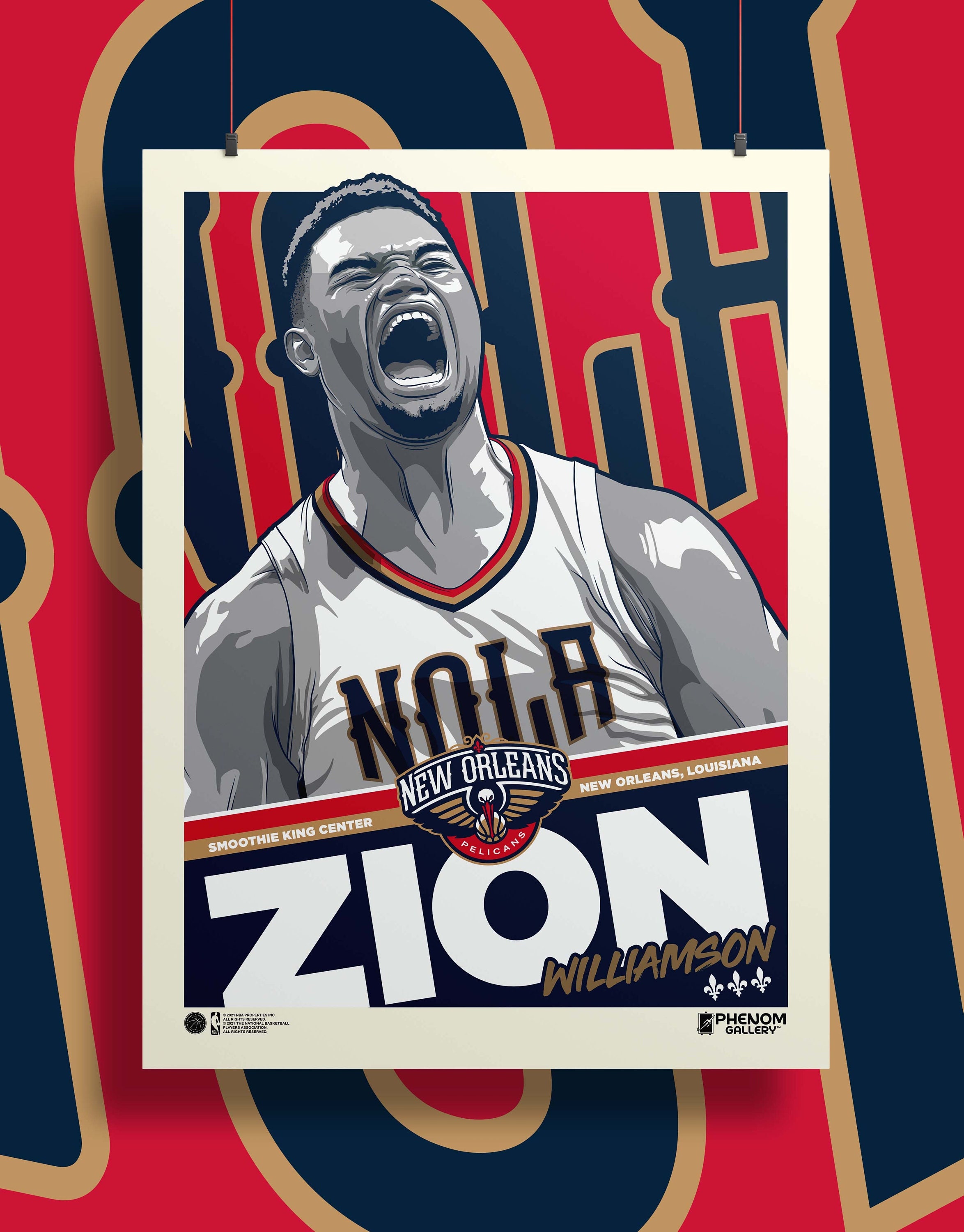 New Orleans Pelicans Zion Williamson White 75th Anniversary City Jersey