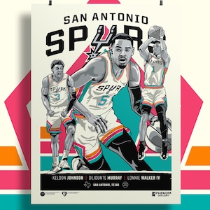San Antonio Spurs City Edition Poster image 1