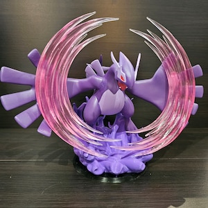 Shadow Lugia Model 3D Printed