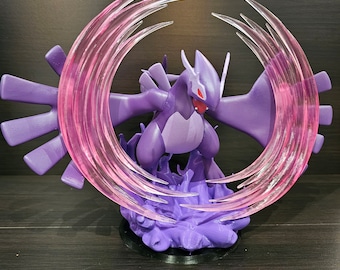 Shadow Lugia Model 3D Printed