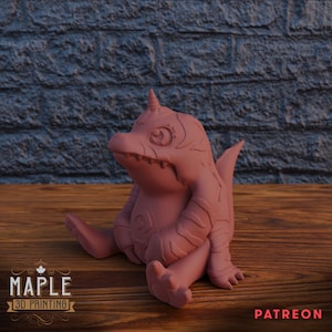 Unique Gabumon Figure - Custom Filament Options - High Resolution Print - Licensed Commercially - Fast Shipping Available