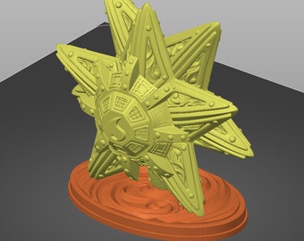 Starmie-Zierfigur mit Ständer