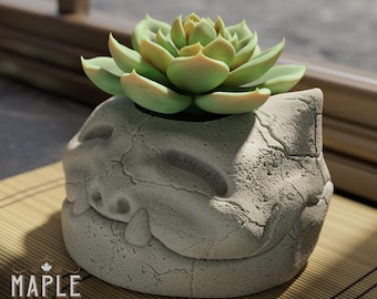 Snorlax-Nidoking-Skull Planter