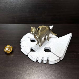 3D Printed Solid Color Stray Cat Figure | Easy Assembly | High Resolution Print | Licensed Design | Fast Shipping | Unique Home Decor