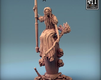 Baba Yaga-Props-Wolf-Lechy-Tales of Bayun-Lord of the Print