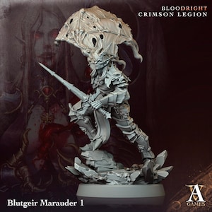 Drakanthar-Blutgeir Lamia-Bloodright - Crimson Legion-Archvillain Games