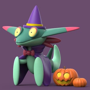Dreepy Figure Model Kit - 4k Resolution - Easy to Assemble