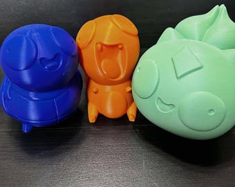 ピカチュウ、ゼニガメ、ヒトカゲ、フシギダネの水族館の像 - Etsy 日本