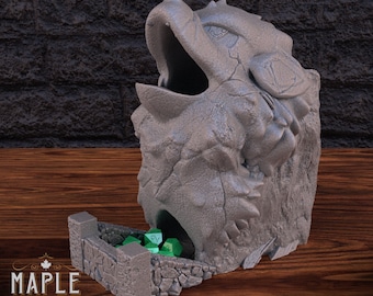 Majestic Arcanine und Lugia Würfelturm Set - 3D Gedruckte Schreibtisch Dekoration