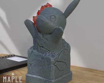 Crystal Statue-Ahorn 3D Filament gedruckt