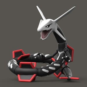 Rayquaza- Hand Painted Options Available - Easy Assembly - 4k Resolution Print - Licensed Design - Unique Collectible