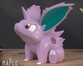 Exquisite 3D PrintedNidoran-Sableye printed in Your Chosen Color - Licensed for Commercial Sale - Perfect Ornamental Decor