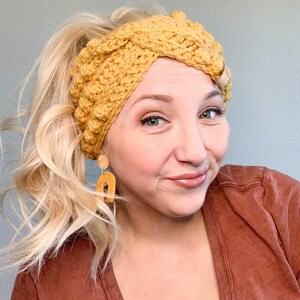 Turban style Ear Warmer, Women’s Ear Warmer, Boho Style Ear Warmer
