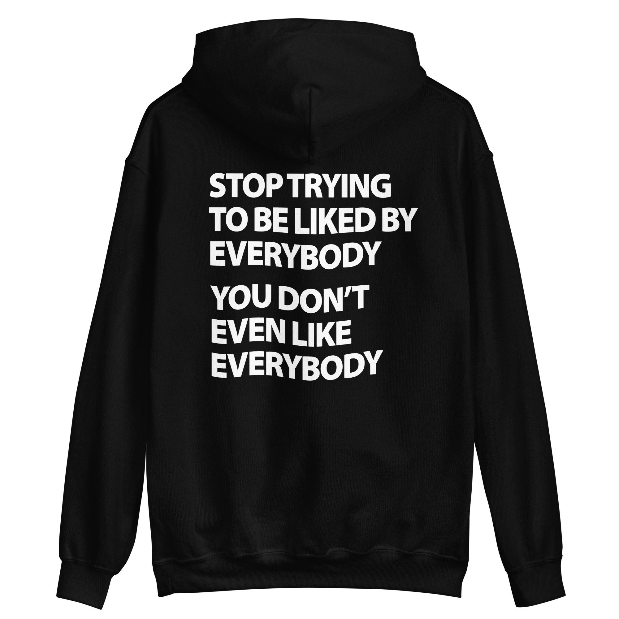 Liked by Everybody Hoodie Aesthetic Sweatshirt Oversized Hoodie VSCO ...